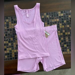 SKIMS Soft Lounge Set - Limited Edition Color PETAL - NWT